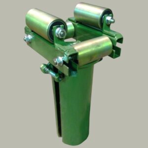 Pipe Entry Cable Guide with 4 Steel Rollers